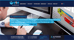 Desktop Screenshot of e4e-online.com